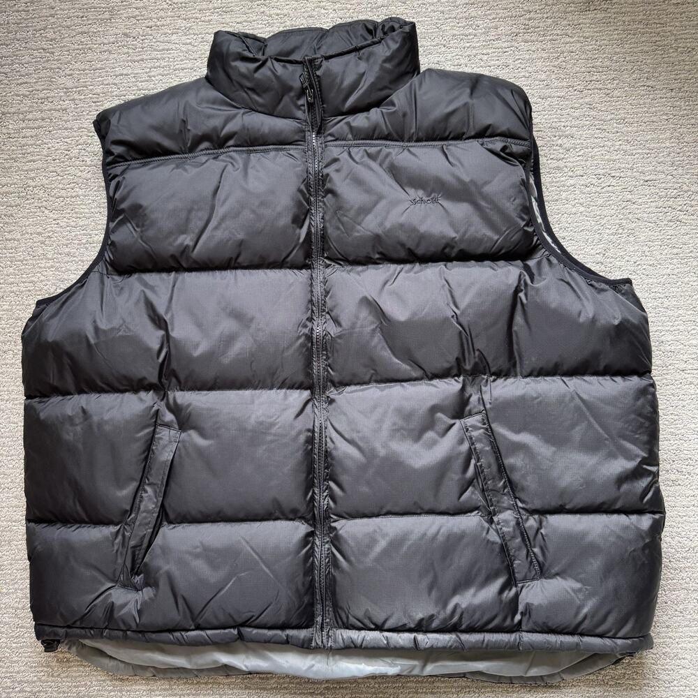 Schott Vest Mens 5XL Black Puffer Army‎ Type Garment Winter Jacket PLEASE READ
